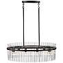2_Artcraft Ava 32" Wide Black 4-Light Island Chandelier more views