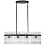 3_Artcraft Ava 32" Wide Black 4-Light Island Chandelier more views