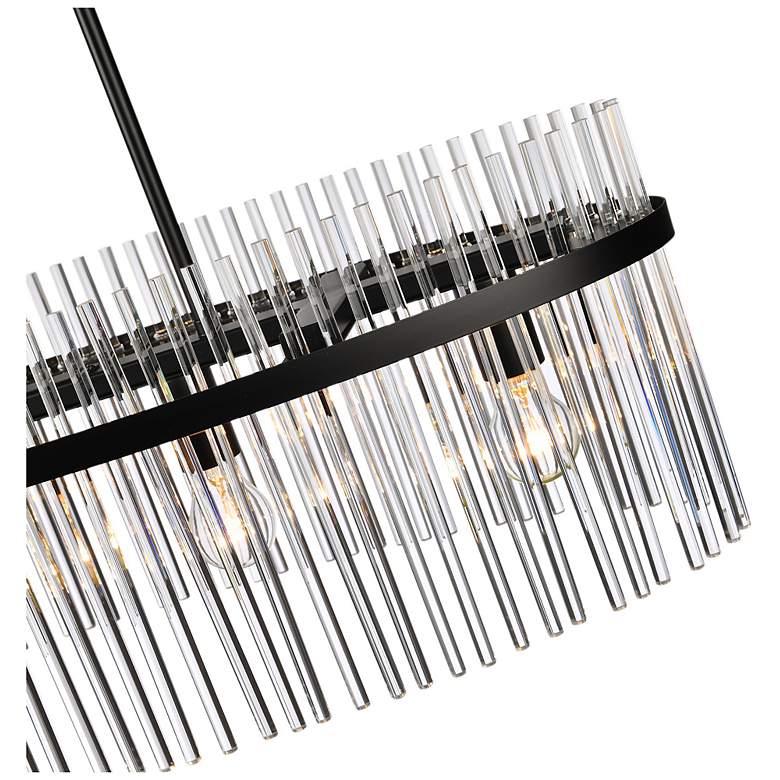 Image 4 Artcraft Ava 32" Wide Black 4-Light Island Chandelier more views
