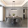 6_Artcraft Ava 32" Wide Black 4-Light Island Chandelier more views