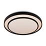 4_Artcraft Aziza 19" Wide Black Finish Modern Disc LED Ceiling Light more views