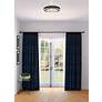7_Artcraft Aziza 19" Wide Black Finish Modern Disc LED Ceiling Light more views