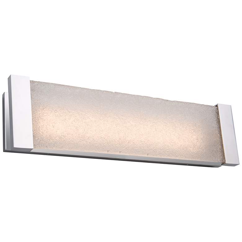 Image 1 Artcraft Barrett 26 inch Wide Brushed Nickel LED Bath Light