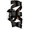 Artcraft Bel Air 9" High Black Wall Sconce