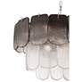 3_ArtCraft Bianca 24 3/4"W Nickel and Smoke Glass Chandelier more views