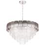 1_ArtCraft Bianca 32 1/4"W Nickel and Smoke Glass Chandelier