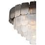 3_ArtCraft Bianca 32 1/4"W Nickel and Smoke Glass Chandelier more views