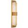 ArtCraft Briana 23 1/2" High Brushed Brass LED Wall Sconce