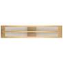 2_ArtCraft Briana 23 1/2" High Brushed Brass LED Wall Sconce more views