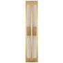 3_ArtCraft Briana 23 1/2" High Brushed Brass LED Wall Sconce more views