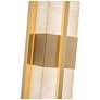 5_ArtCraft Briana 23 1/2" High Brushed Brass LED Wall Sconce more views