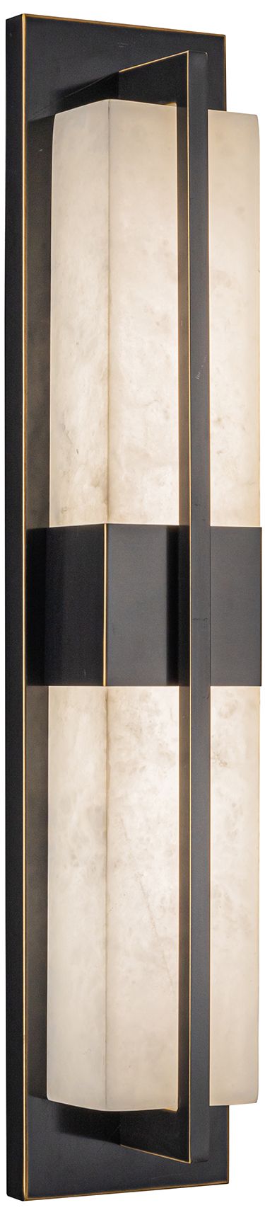 Image 3 Artcraft Briana 23 1/2" High Bronze LED Wall Sconce more views