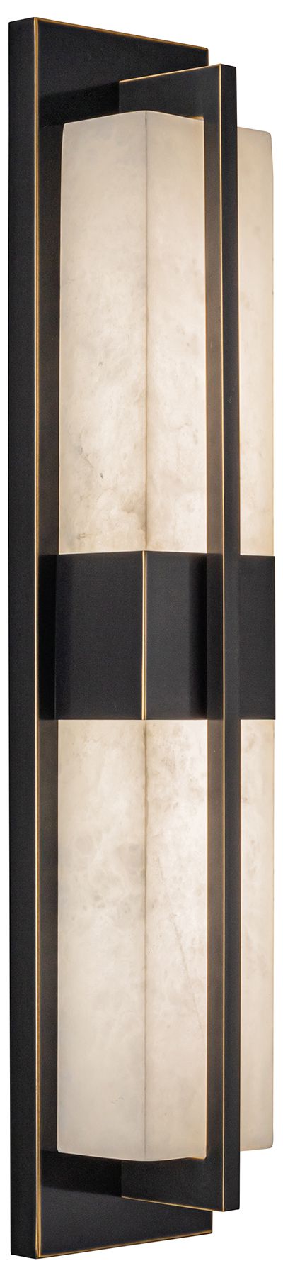 Image 4 Artcraft Briana 23 1/2" High Bronze LED Wall Sconce more views