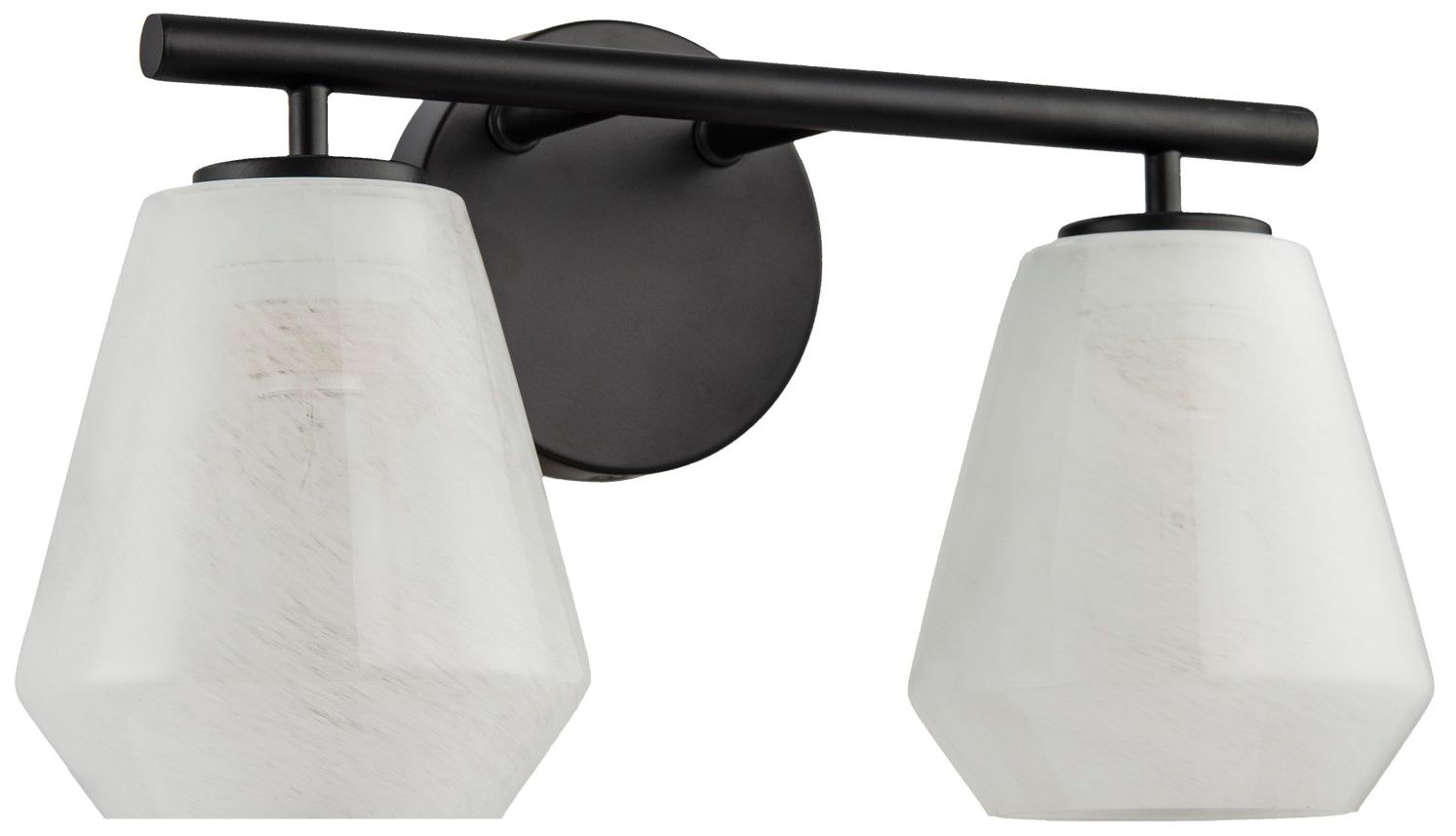 Image 3 ArtCraft Brooke 8" High Black 2-Light Wall Sconce more views