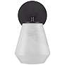 4_ArtCraft Brooke 9 1/4" High Black Wall Sconce more views