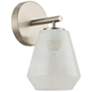 2_ArtCraft Brooke 9 1/4" High Brushed Nickel Wall Sconce more views