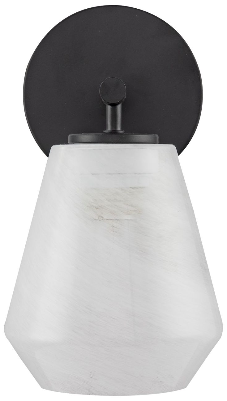 Image 4 ArtCraft Brooke 9 1/4" High Black Wall Sconce more views