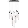 2_ArtCraft Celine 23 1/2" Wide Black LED Multi-Light Pendant more views