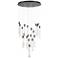ArtCraft Celine 31 1/2" Wide Black LED Multi-Light Pendant
