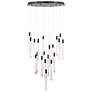 2_ArtCraft Celine 31 1/2" Wide Black LED Multi-Light Pendant more views