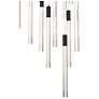 4_ArtCraft Celine 31 1/2" Wide Black LED Multi-Light Pendant more views