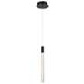 1_Artcraft Celine 5" Wide Black LED Mini Pendant
