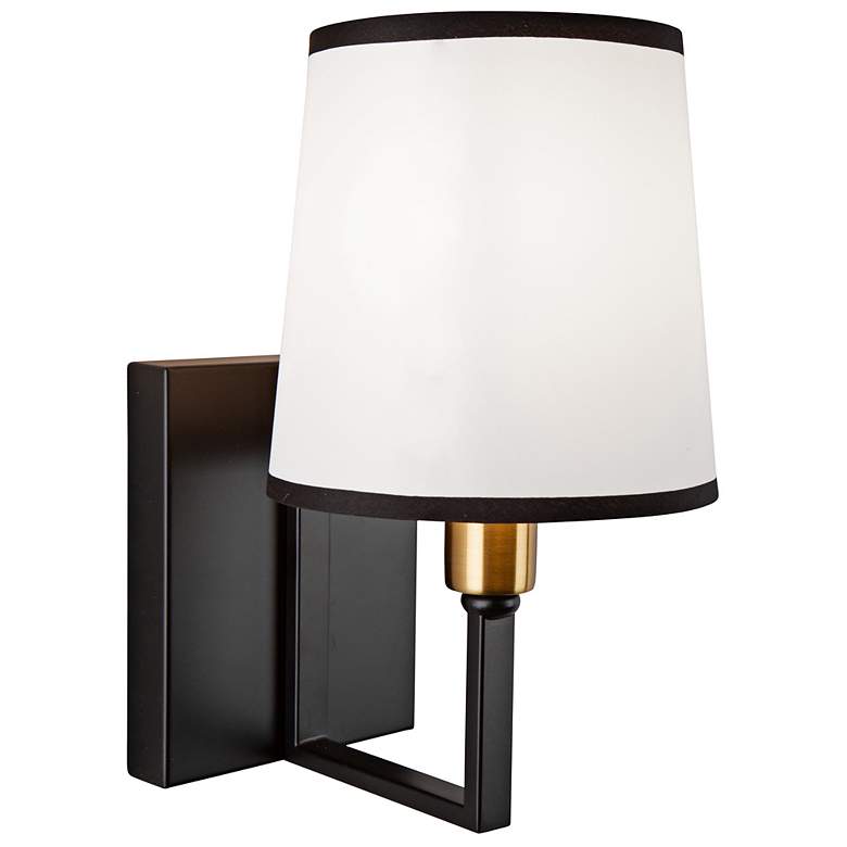 Image 7 Artcraft Coco 10 1/4" High Black and Gold Wall Sconce more views