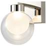 4_ArtCraft Colton 8 1/4" High Polished Nickel Wall Sconce more views