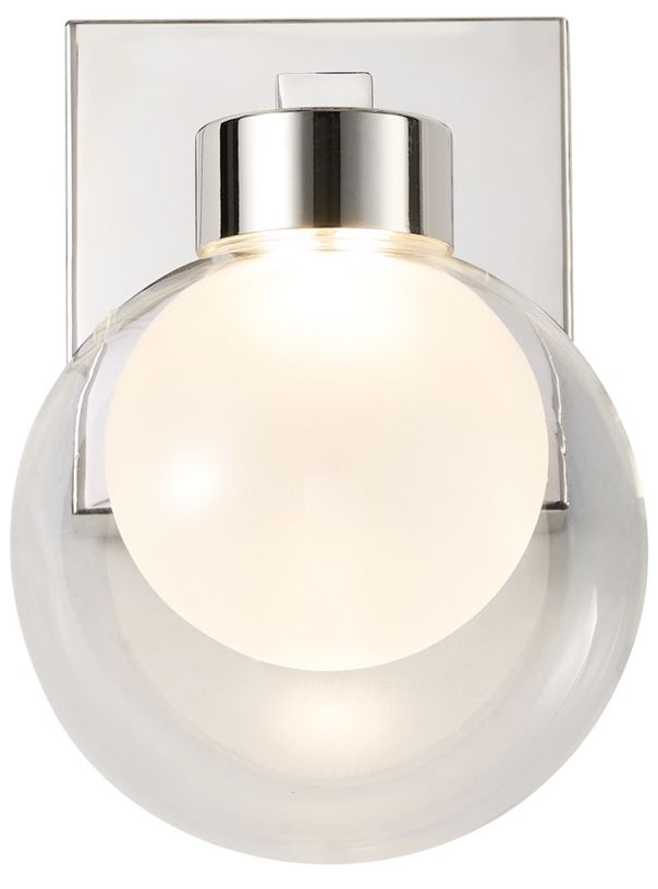 Image 3 ArtCraft Colton 8 1/4" High Polished Nickel Wall Sconce more views