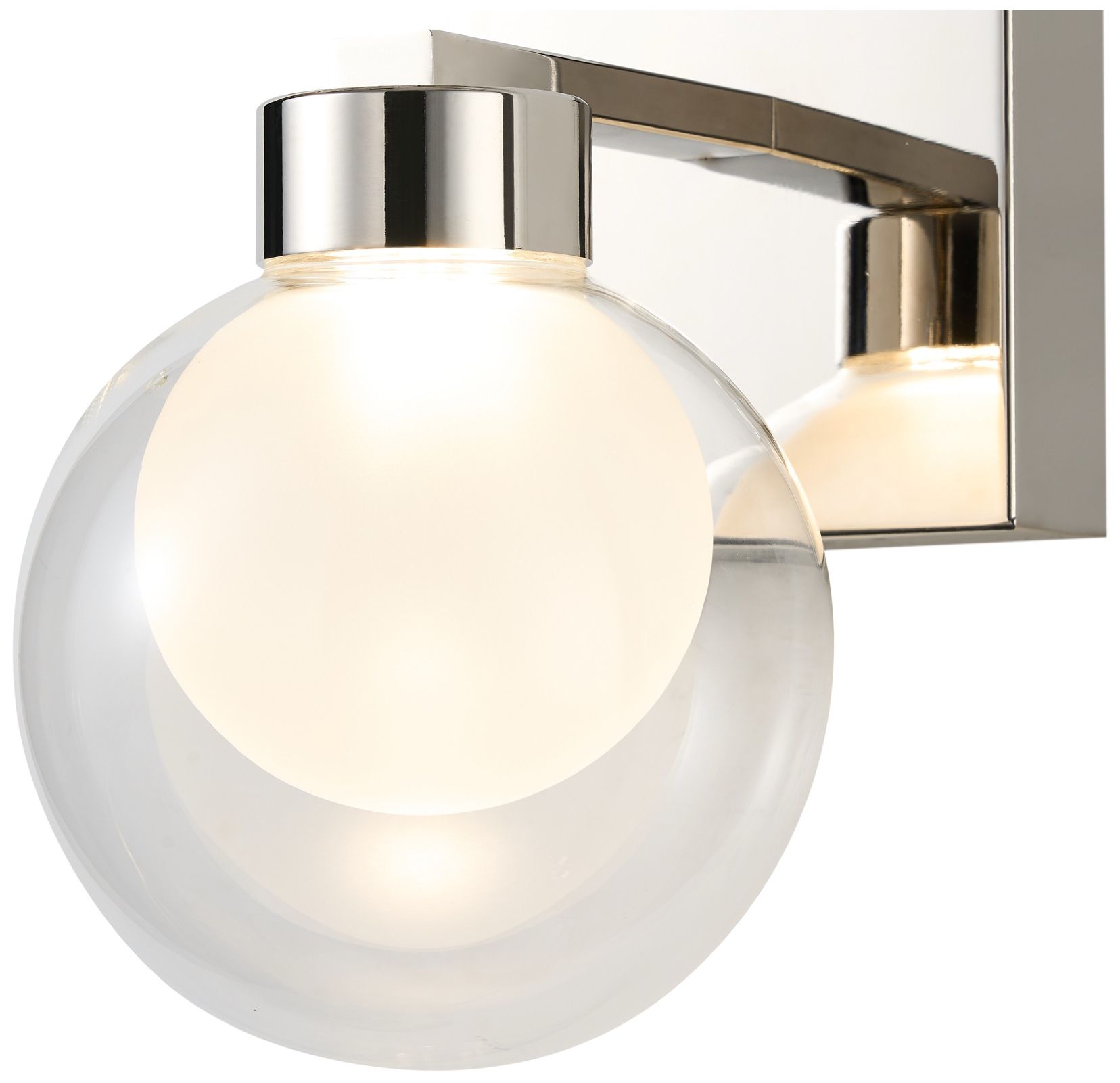Image 4 ArtCraft Colton 8 1/4" High Polished Nickel Wall Sconce more views