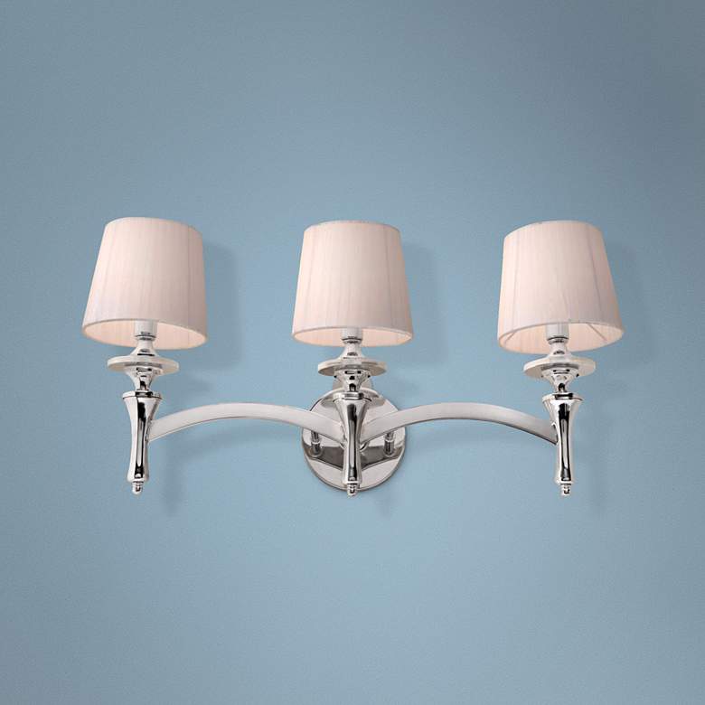 Image 1 Artcraft Contempra 24" Wide Chrome Bathroom Light