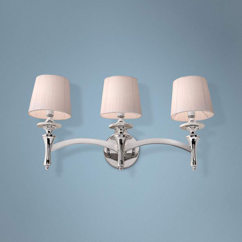 Image 1 Artcraft Contempra 24 inch Wide Chrome Bathroom Light