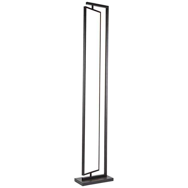 Image 1 Artcraft Cortina 60" High Modern Rectangle LED Floor Lamp