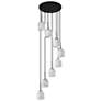 2_ArtCraft Crema 18 1/2" Wide Black Multi-Light Pendant more views