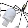 5_ArtCraft Crema 34 1/4" Wide Black 8-Light Chandelier more views