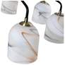 6_ArtCraft Crema 34 1/4" Wide Black 8-Light Chandelier more views