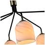 6_ArtCraft Crema 40 1/2" Wide Black 6-Light Chandelier more views