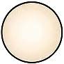 5_Artcraft Dax 15 1/4" Wide Black and Brass LED Ceiling Light more views