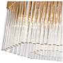 5_ArtCraft Emma 21" Wide Brushed Brass Pendant Light more views