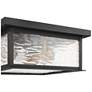 3_Artcraft Estate 12" Wide Black 3-Light Outdoor Ceiling Light more views