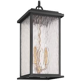 Image3 of Artcraft Estate 18" High Black 3-Light Outdoor Hanging Light more views