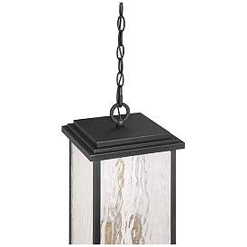 Image4 of Artcraft Estate 18" High Black 3-Light Outdoor Hanging Light more views