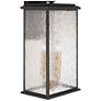 3_ArtCraft Estate 24" High Black 4-Light Outdoor Wall Light more views