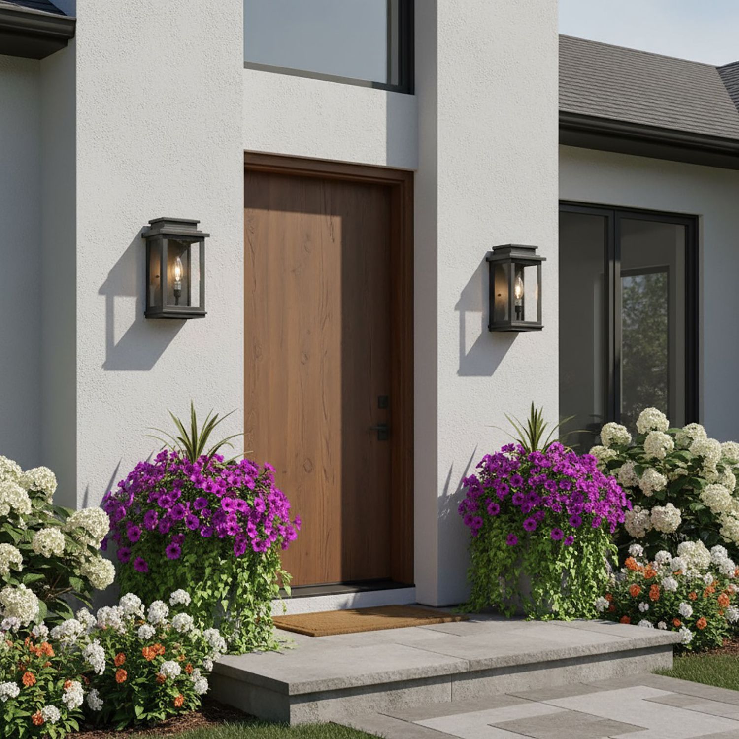 Thumbnail2 of Artcraft Freemont 13 1/2" High Black Outdoor Wall Light more views