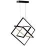 2_Artcraft Graymar 10 1/2" Wide Matte Black LED Mini Pendant