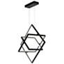 4_Artcraft Graymar 10 1/2" Wide Matte Black LED Mini Pendant more views