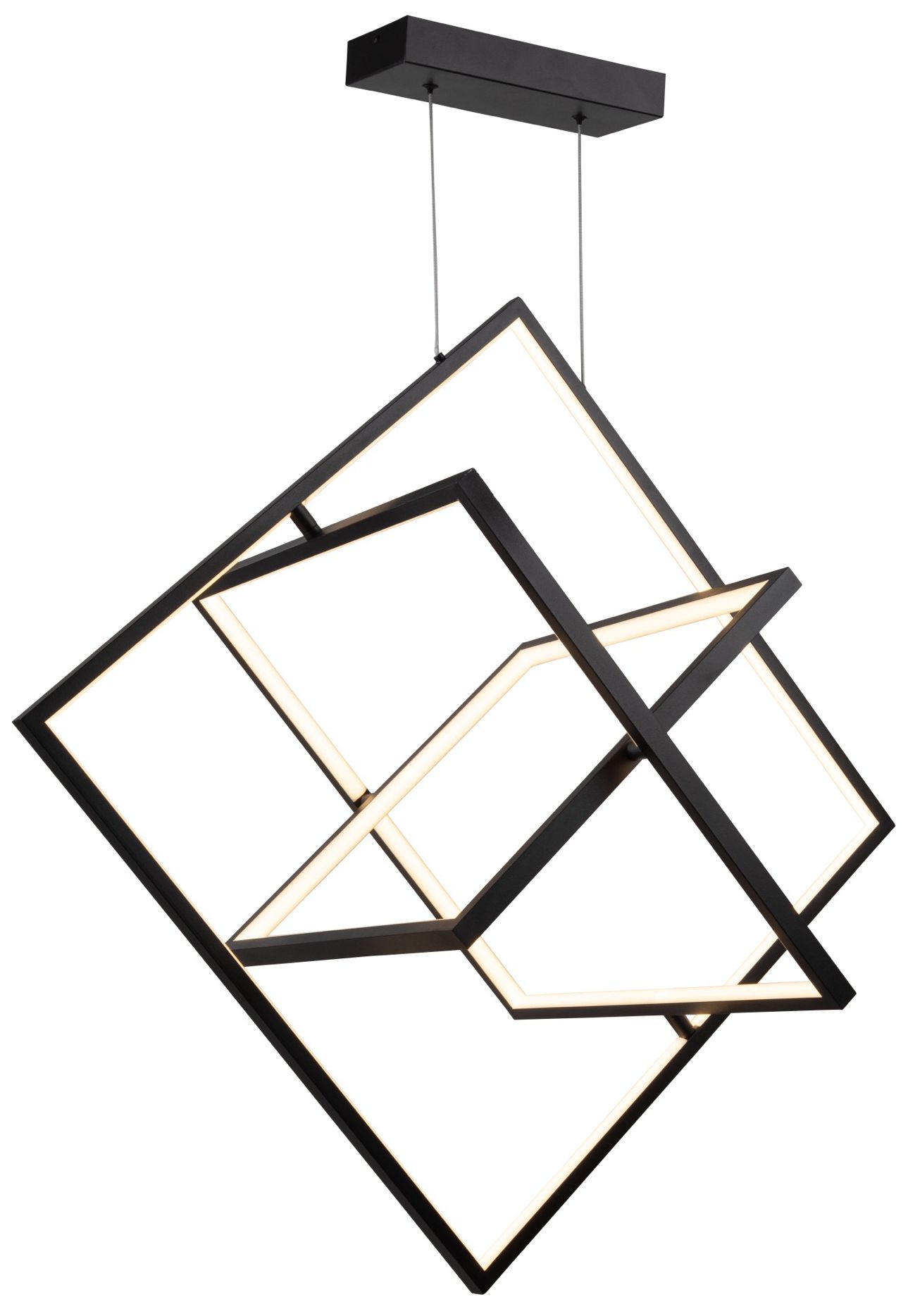 Image 2 Artcraft Graymar 34" Wide Matte Black LED Pendant Light - Made to Order more views