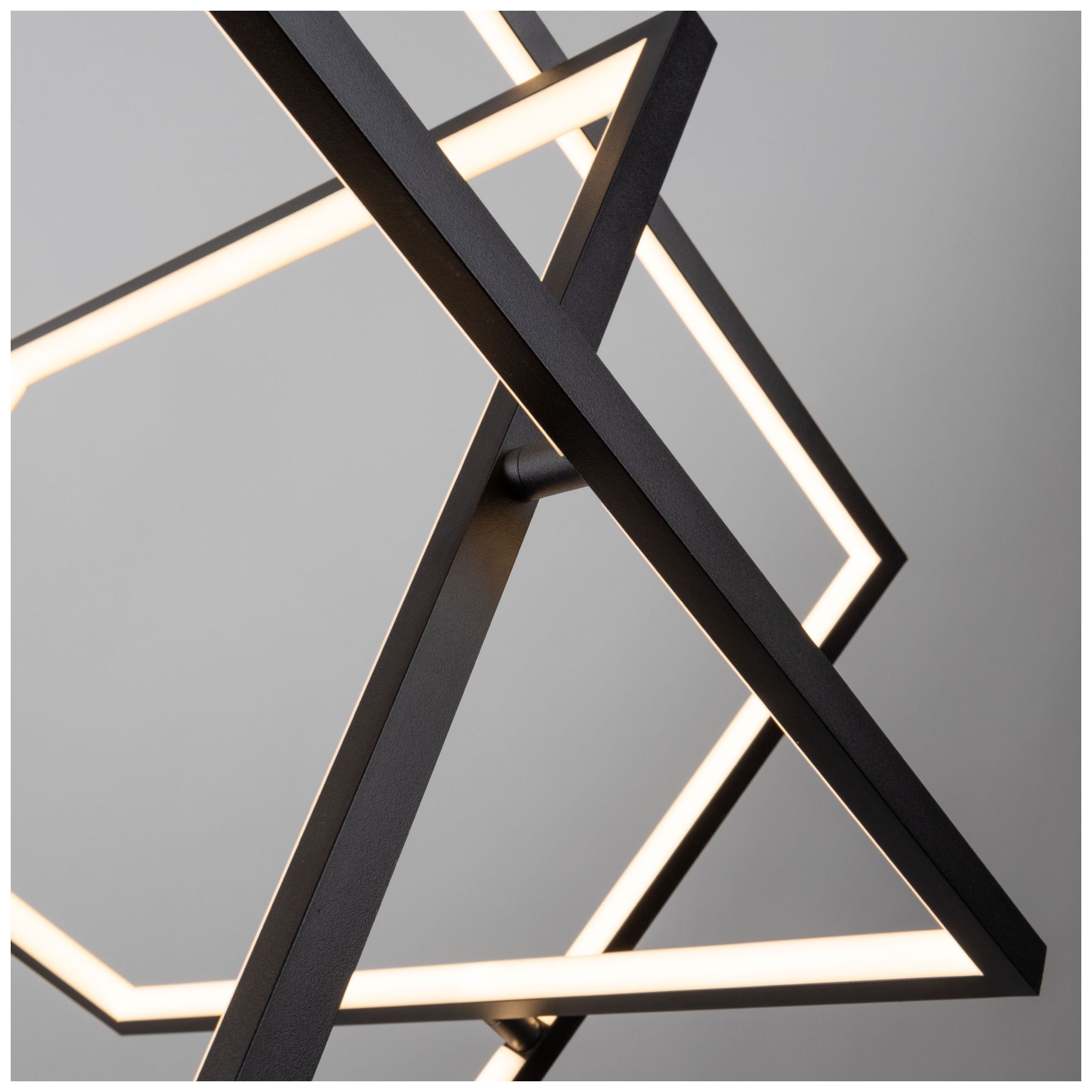 Artcraft Graymar 34" Wide Matte Black LED Pendant Light - Made to Order