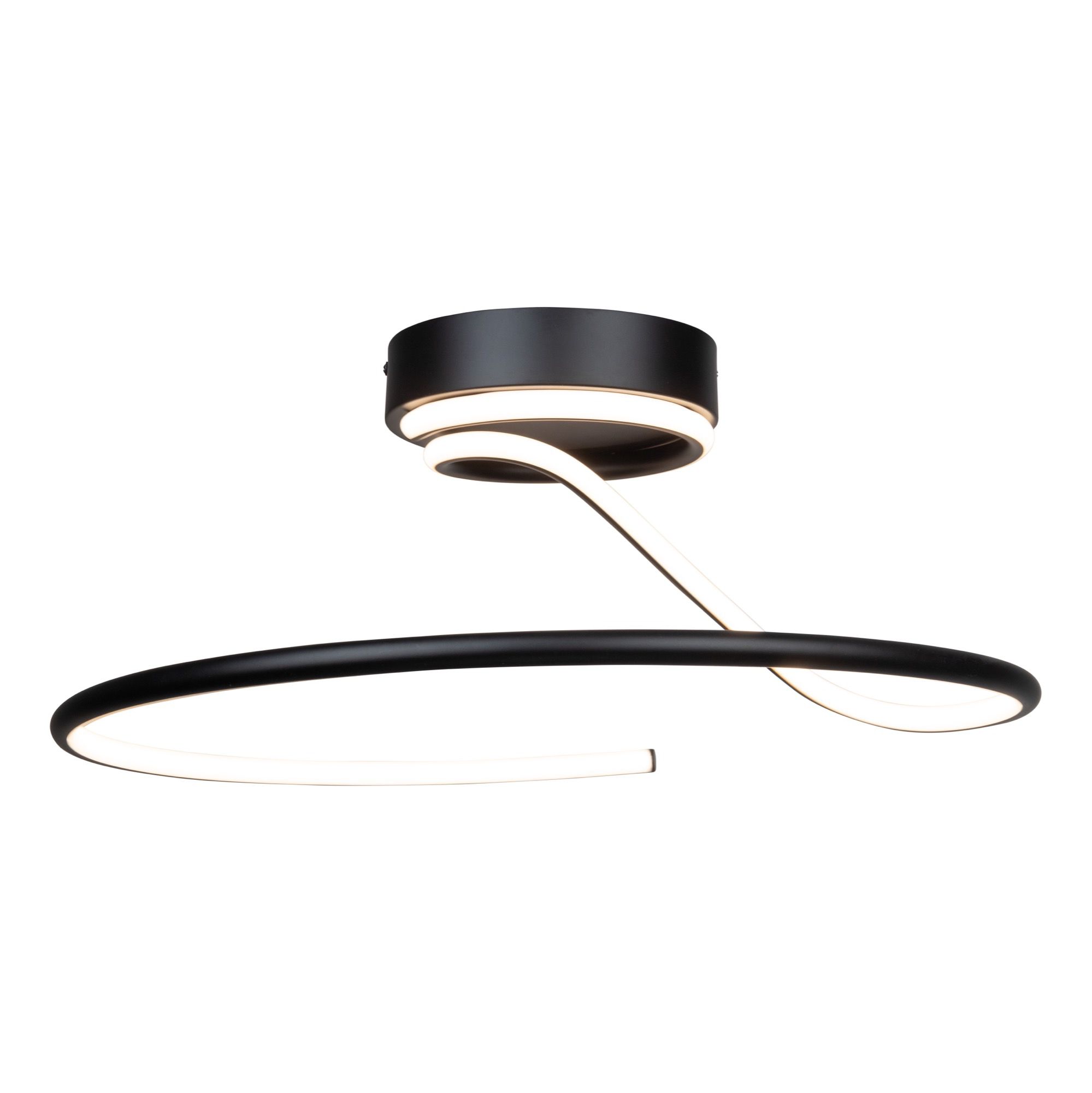 Image 2 Artcraft Halo 19 3/4" Wide Black LED Ceiling Light more views