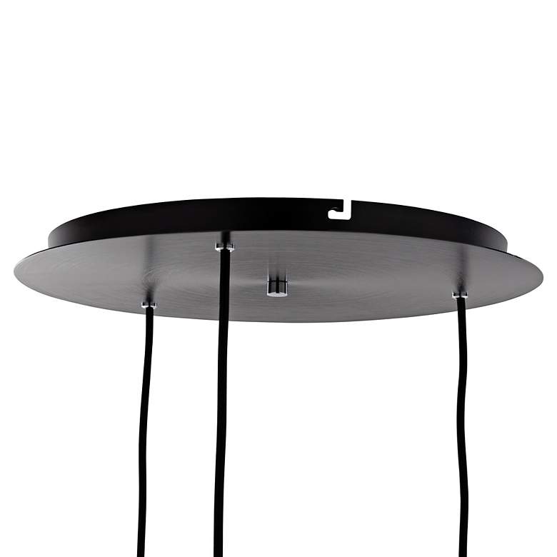Image 3 Artcraft Henley 19 3/4" Wide Satin Black Multi-Light Pendant more views